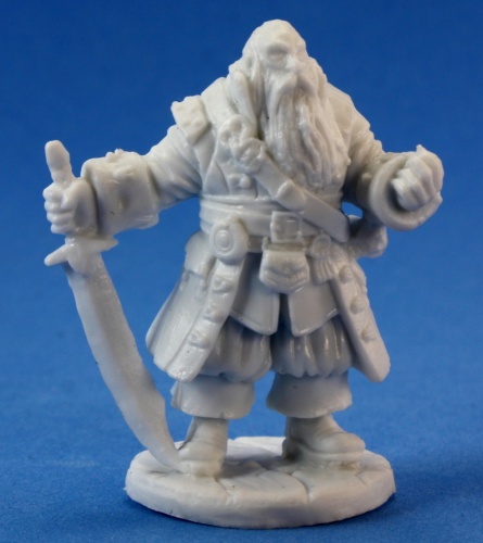 BONES MINIATURES BARNABUS FROST, PIRATE CAPTAIN