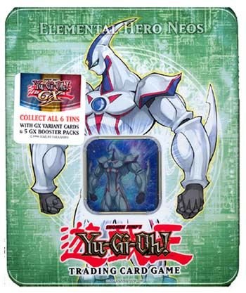 YU-GI-OH! (YGO): Elemental Hero Neos Tin - Click Image to Close