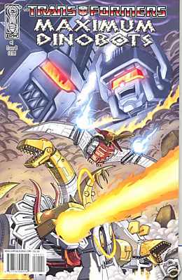 Transformers Maximum Dinobots No. 1 Cover B