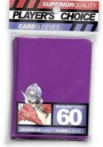 Players Choice Yu-Gi-Oh Sized Gaming Sleeves-Purple