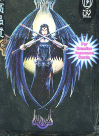 Max Protection-Neo Sleeves Small Sized Gaming Sleeves:Dark Angel