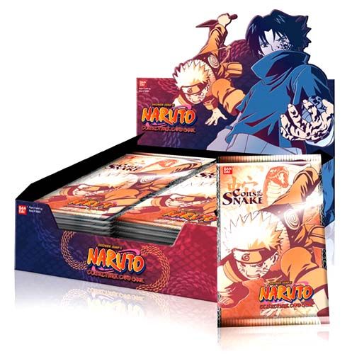 NARUTO TCG: Coils of Snake Booster Box - Click Image to Close