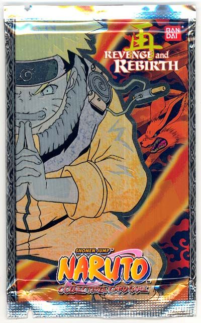 NARUTO TCG: Revenge & Rebirth Booster Pack(RED) - Click Image to Close