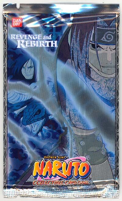 NARUTO TCG: Revenge & Rebirth Booster Pack(BLUE) - Click Image to Close