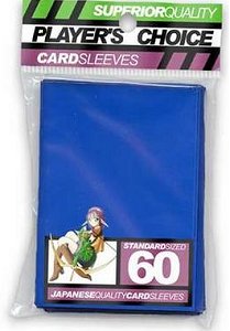 Players Choice Standard Sized Gaming Sleeves- Blue