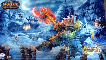 World of Warcraft Heroes of Azeroth Official Playmat - Click Image to Close