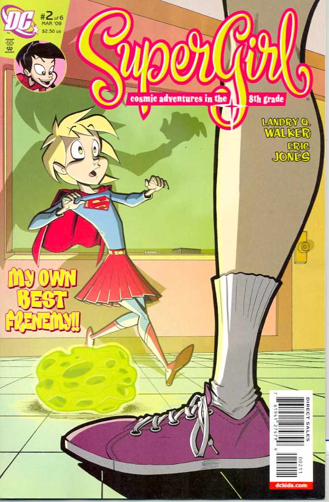 Supergirl Cosmic Adventures in the 8th Grade #01 - Click Image to Close